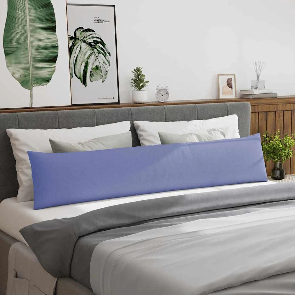 Sofa Pagalvės 2 vnt. audinys Džinsinės mėlynos 200 x 40 cm