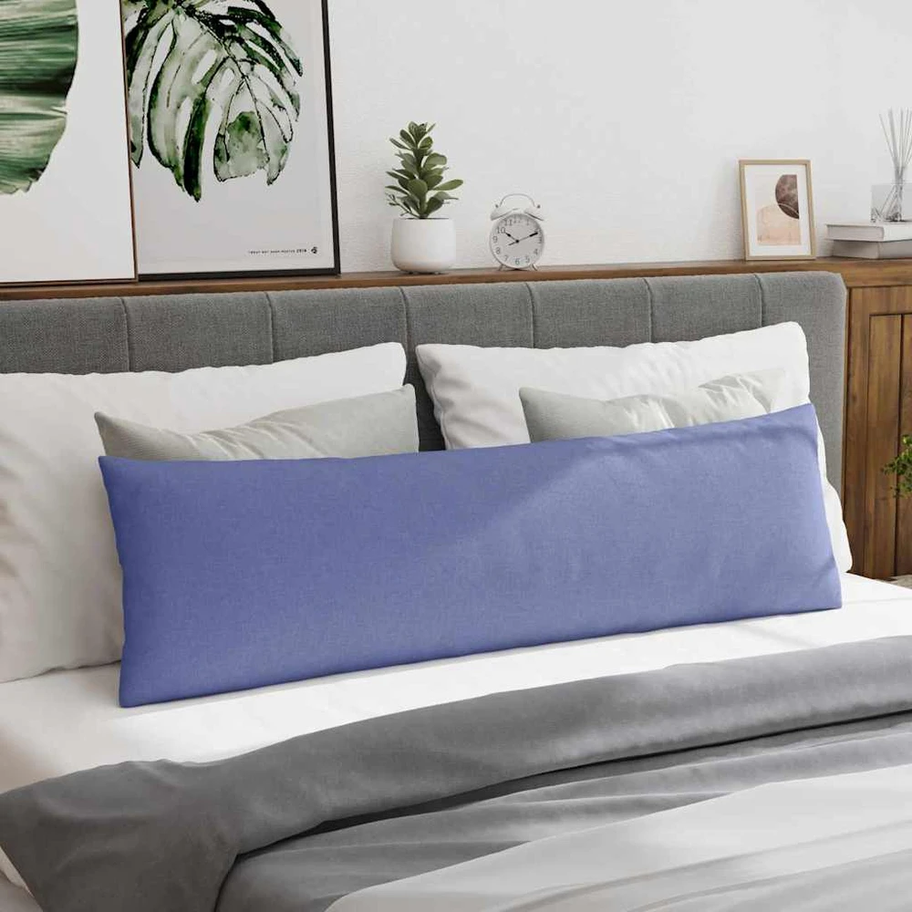 Sofa Pagalvės 2 vnt. audinys Džinsinės mėlynos 145 x 40 cm