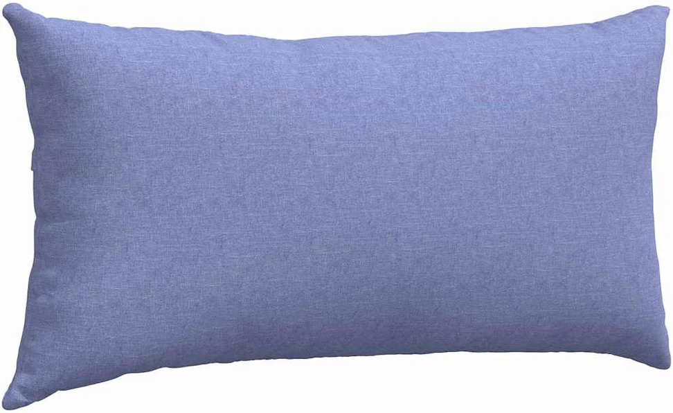Sofa Pagalvės 2 pcs Džinsinės mėlynos 80 x 40 cm audinys