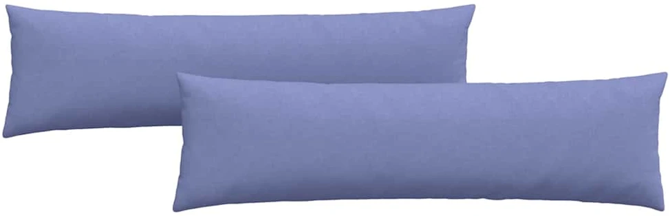 Sofa Pagalvės 2 vnt. audinys Džinsinės mėlynos 145 x 40 cm