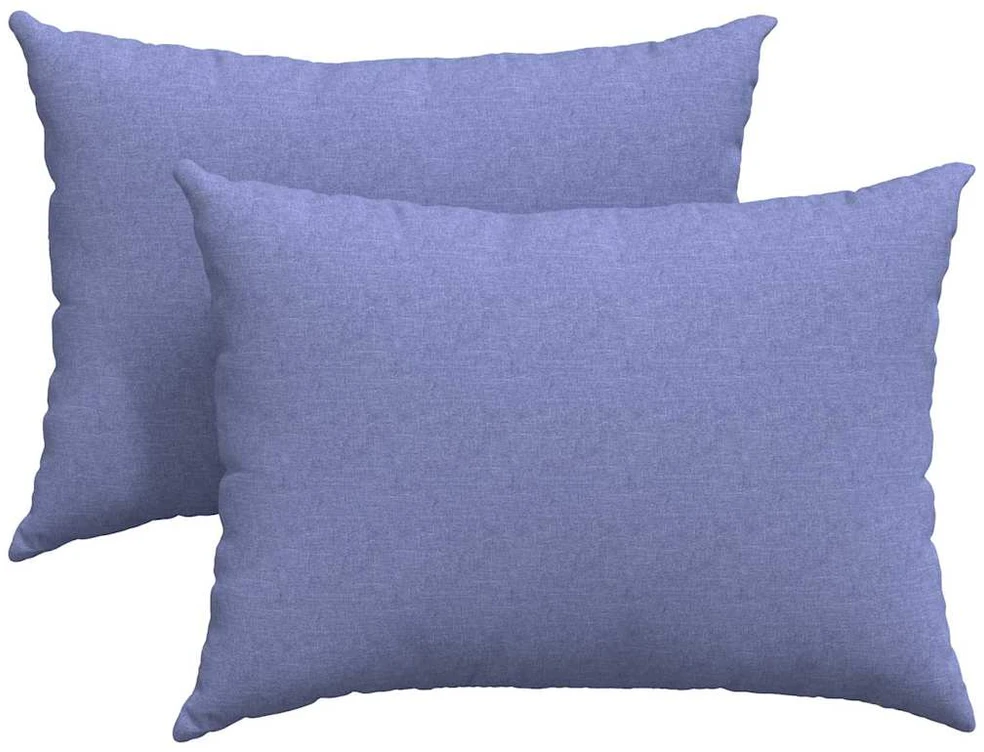 Sofa Pagalvės 2 vnt. audinys Džinsinės mėlynos 70 x 50 cm