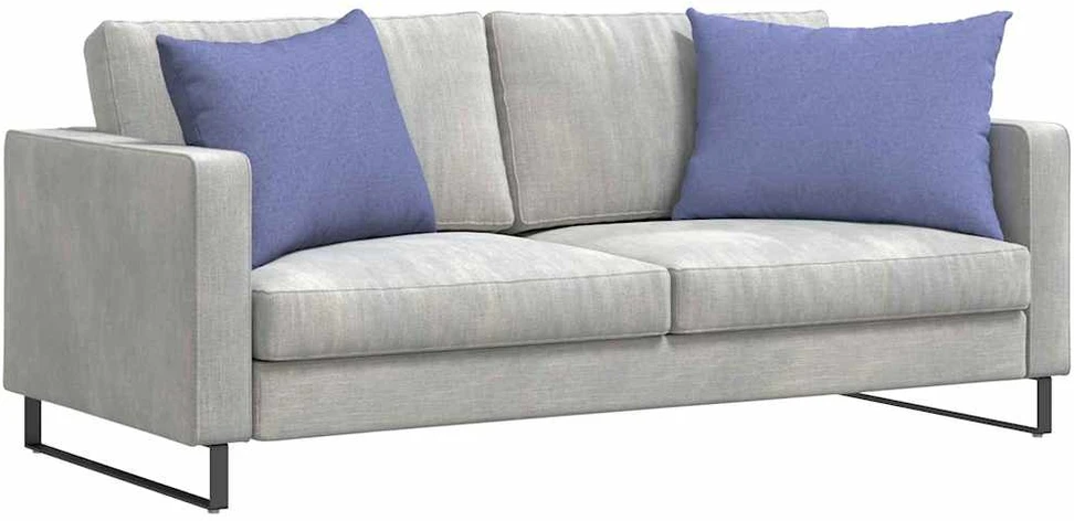 Sofa Pagalvės 2 vnt. audinys Džinsinės mėlynos 70 x 50 cm