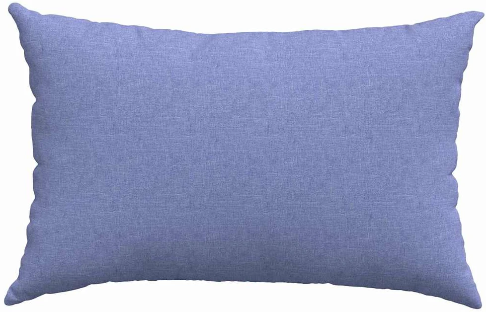 Sofa Pagalvės 2 pcs Džinsinės mėlynos 60 x 40 cm audinys