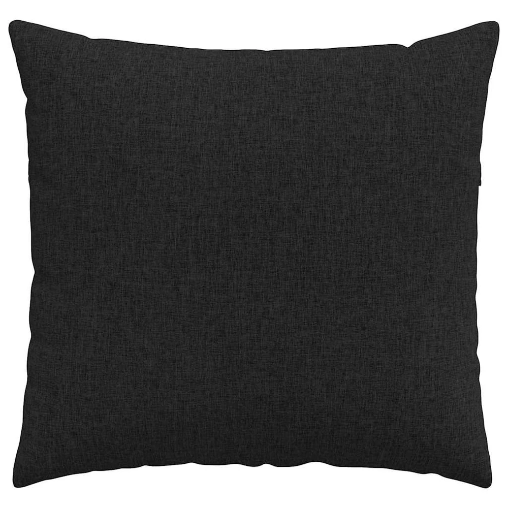 Sofa Pagalvės 2 vnt. audinys Juoda 45 x 45 cm