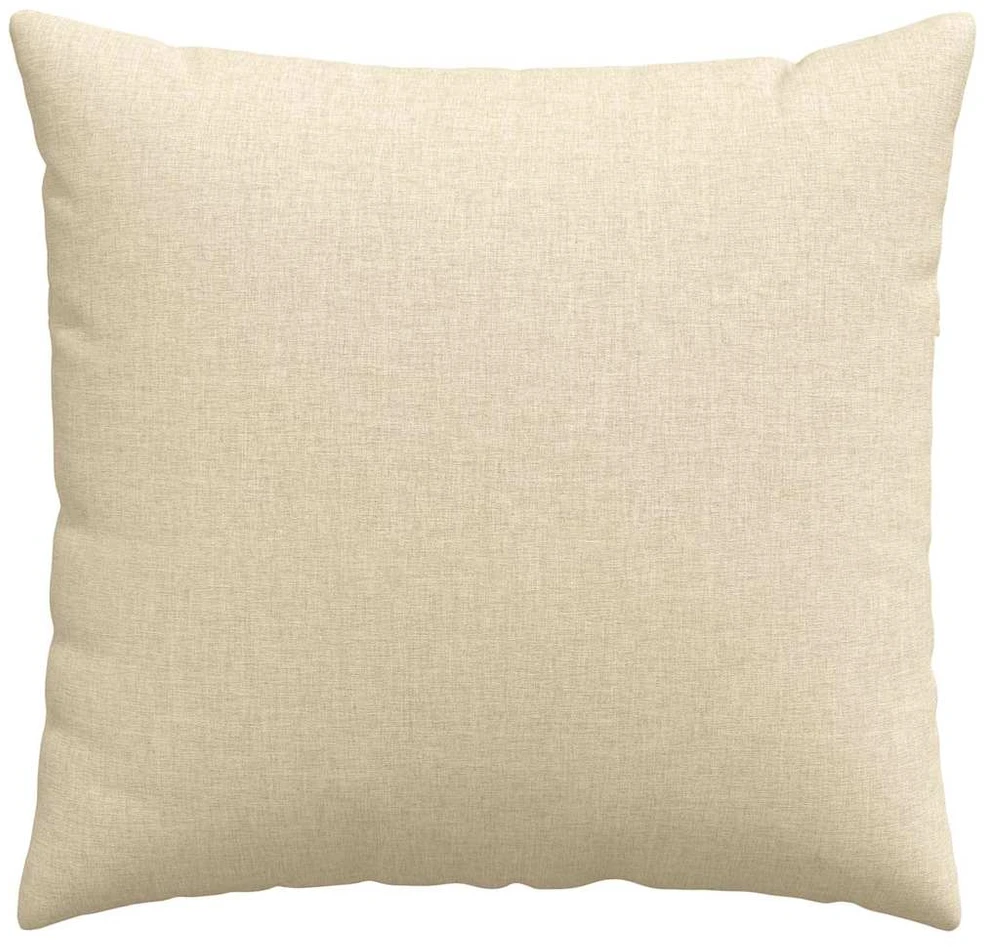 Sofa Pagalvės 2 vnt. audinys Kreminė 50 x 50 cm
