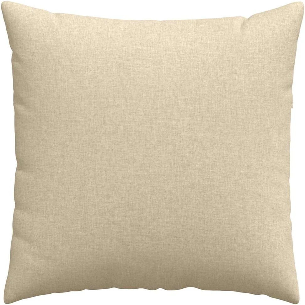 Sofa Pagalvės 2 vnt. audinys Kreminė 60 x 60 cm