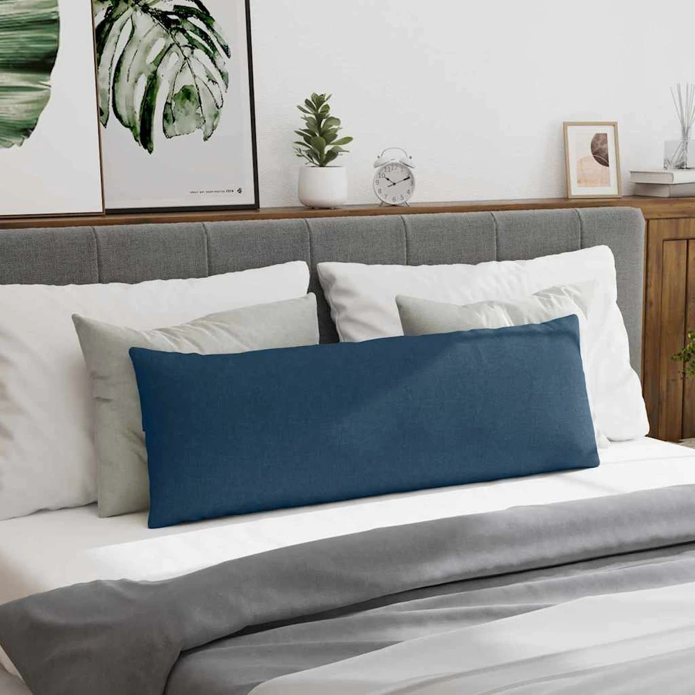 Sofa Pagalvės 2 vnt. audinys Mėlyna 120 x 40 cm