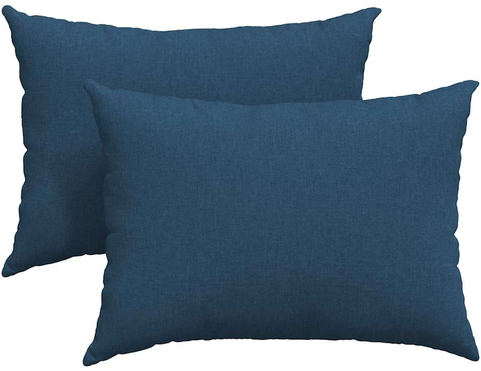 Sofa Pagalvės 2 vnt. audinys Mėlyna 70 x 50 cm