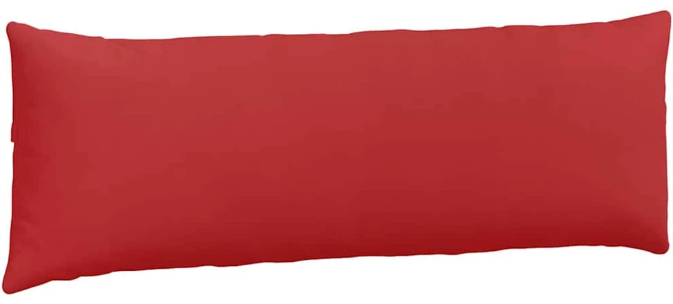 Sofa Pagalvės 2 vnt. audinys Raudona 120 x 40 cm