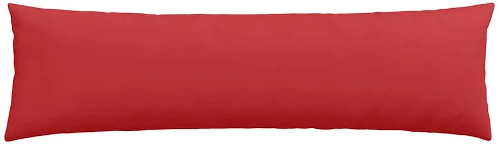 Sofa Pagalvės 2 vnt. audinys Raudona 145 x 40 cm