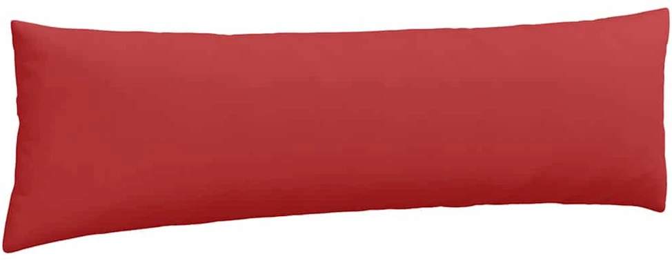 Sofa Pagalvės 2 vnt. audinys Raudona 145 x 40 cm