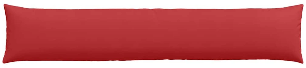 Sofa Pagalvės 2 vnt. audinys Raudona 200 x 40 cm