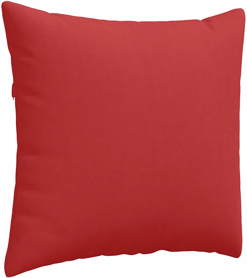 Sofa Pagalvės 2 vnt. audinys Raudona 50 x 50 cm