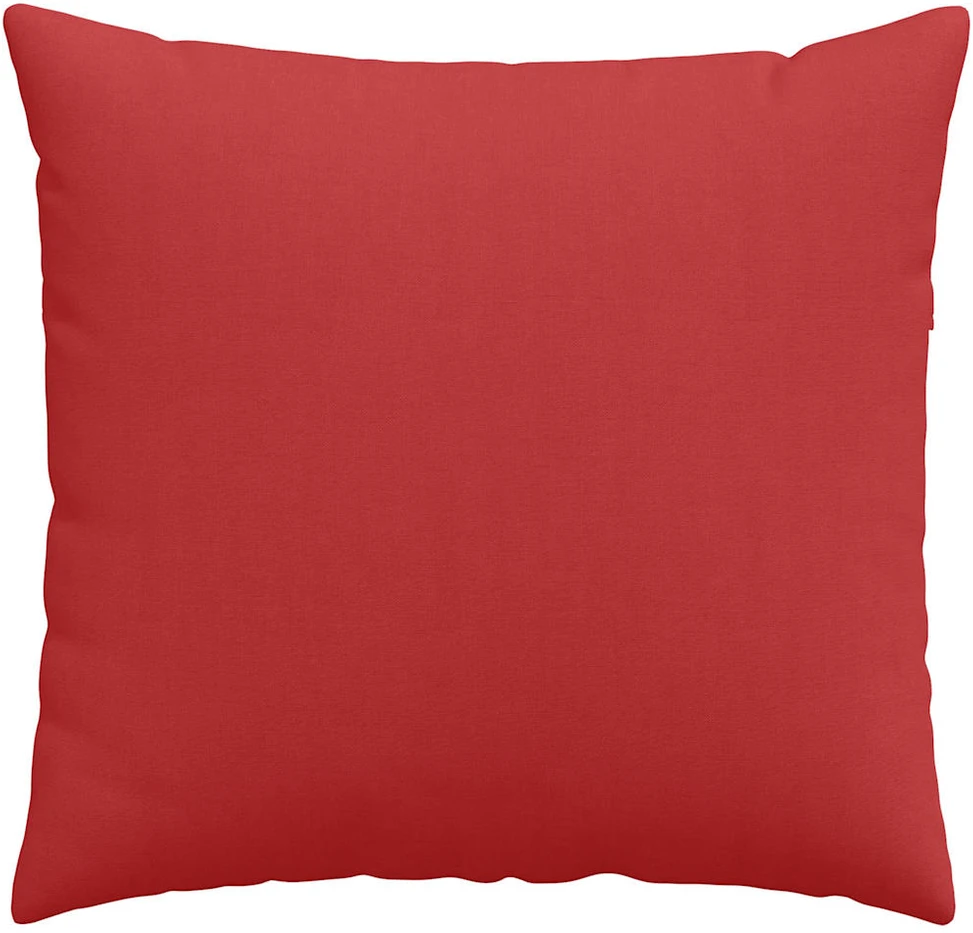 Sofa Pagalvės 2 vnt. audinys Raudona 50 x 50 cm