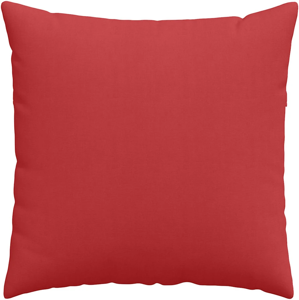Sofa Pagalvės 2 vnt. audinys Raudona 60 x 60 cm