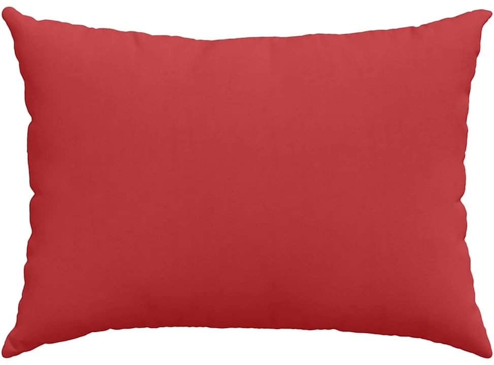 Sofa Pagalvės 2 vnt. audinys Raudona 70 x 50 cm