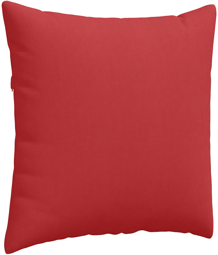 Sofa Pagalvės 2 vnt. audinys Raudona 80 x 80 cm