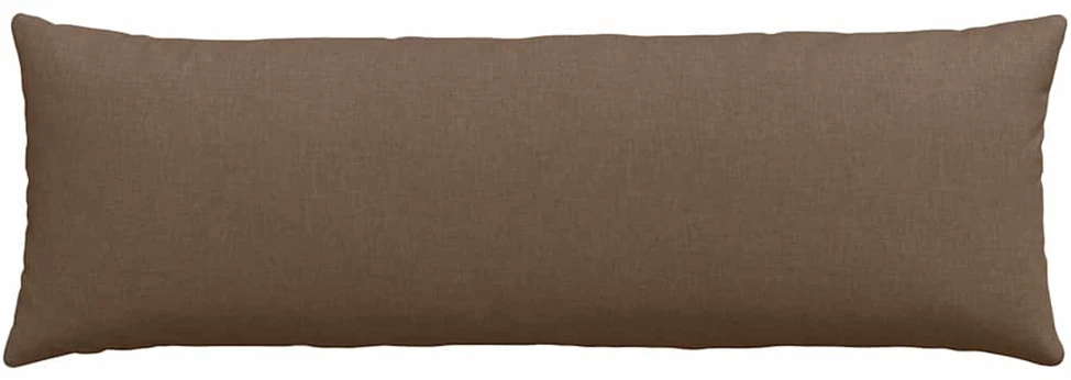 Sofa Pagalvės 2 pcs Ruda 120 x 40 cm audinys