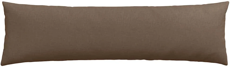 Sofa Pagalvės 2 vnt. audinys Ruda 145 x 40 cm
