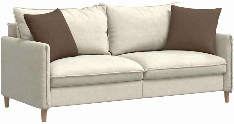 Sofa Pagalvės 2 vnt. audinys Ruda 45 x 45 cm