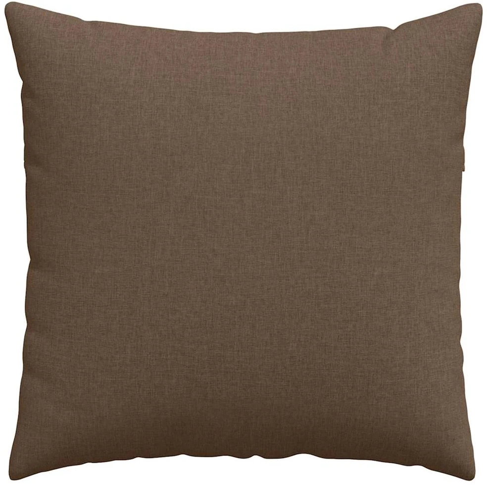 Sofa Pagalvės 2 vnt. audinys Ruda 60 x 60 cm