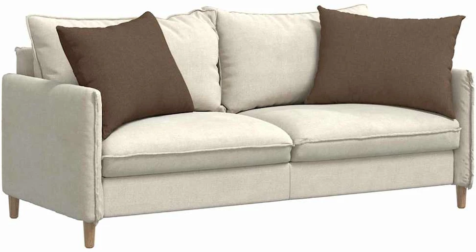 Sofa Pagalvės 2 vnt. audinys Ruda 70 x 50 cm