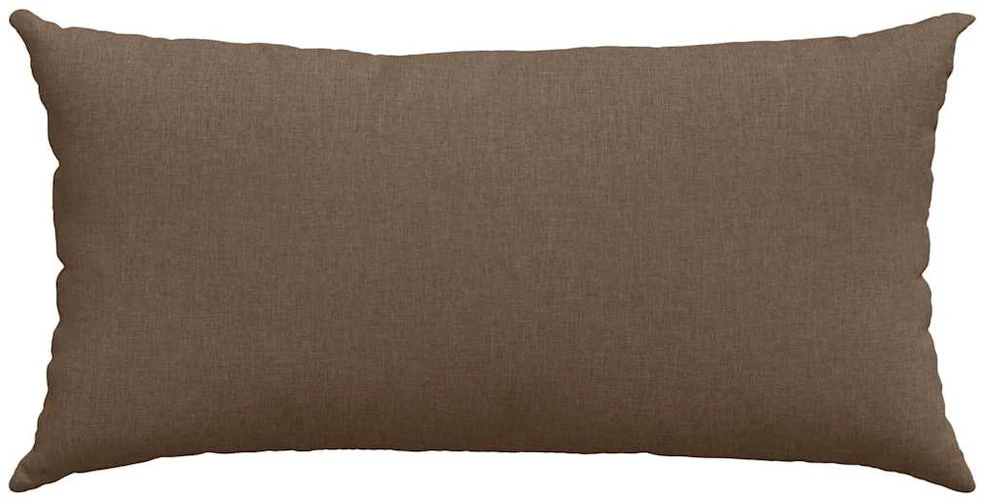Sofa Pagalvės 2 vnt. audinys Ruda 80 x 40 cm