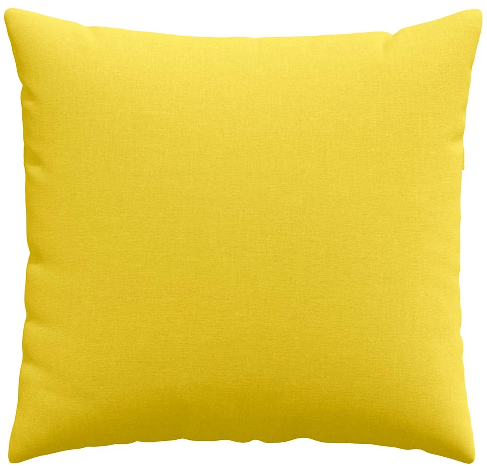 Sofa Pagalvės 2 vnt. audinys Šviesi geltona 45 x 45 cm