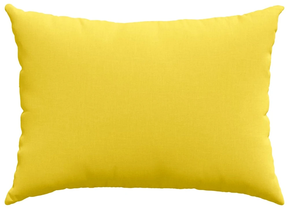 Sofa Pagalvės 2 vnt. audinys Šviesi geltona 70 x 50 cm