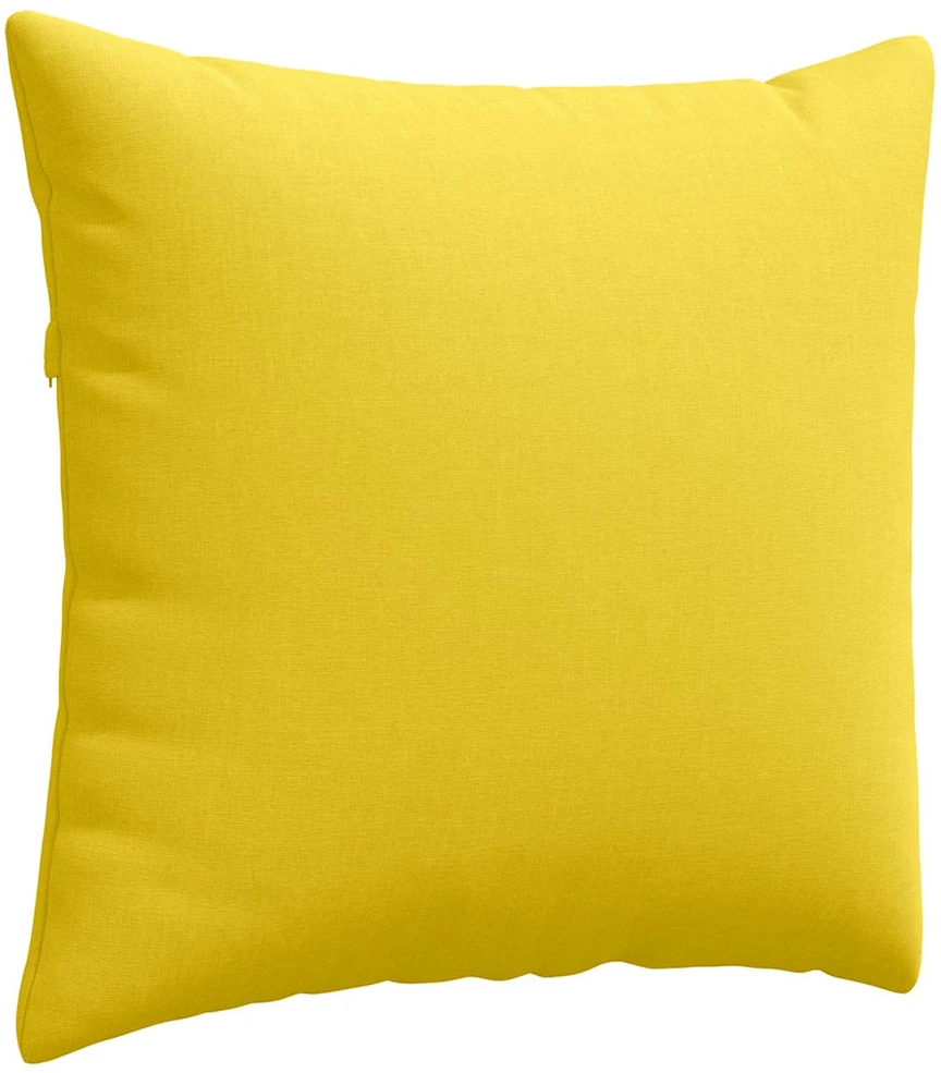 Sofa Pagalvės 2 vnt. audinys Šviesi geltona 45 x 45 cm