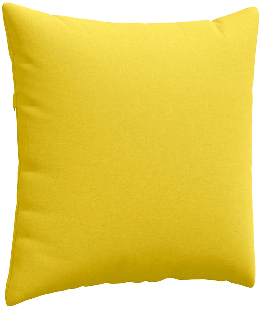 Sofa Pagalvės 2 vnt. audinys Šviesi geltona 80 x 80 cm