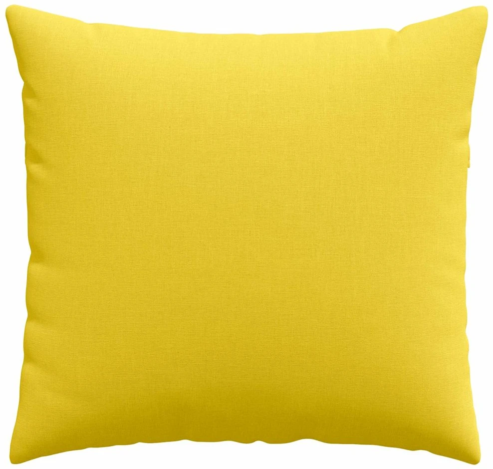 Sofa Pagalvės 2 vnt. audinys Šviesi geltona 50 x 50 cm