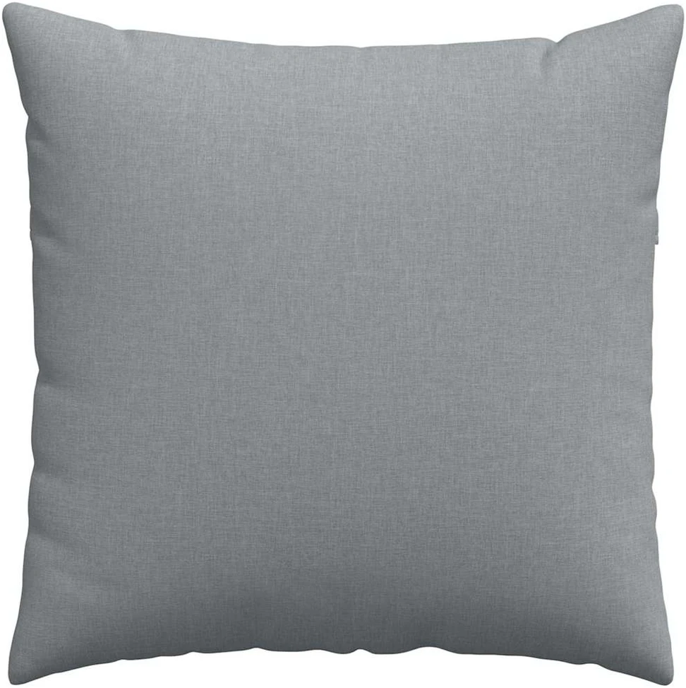 Sofa Pagalvės 2 vnt. audinys Šviesiai pilka 80 x 80 cm