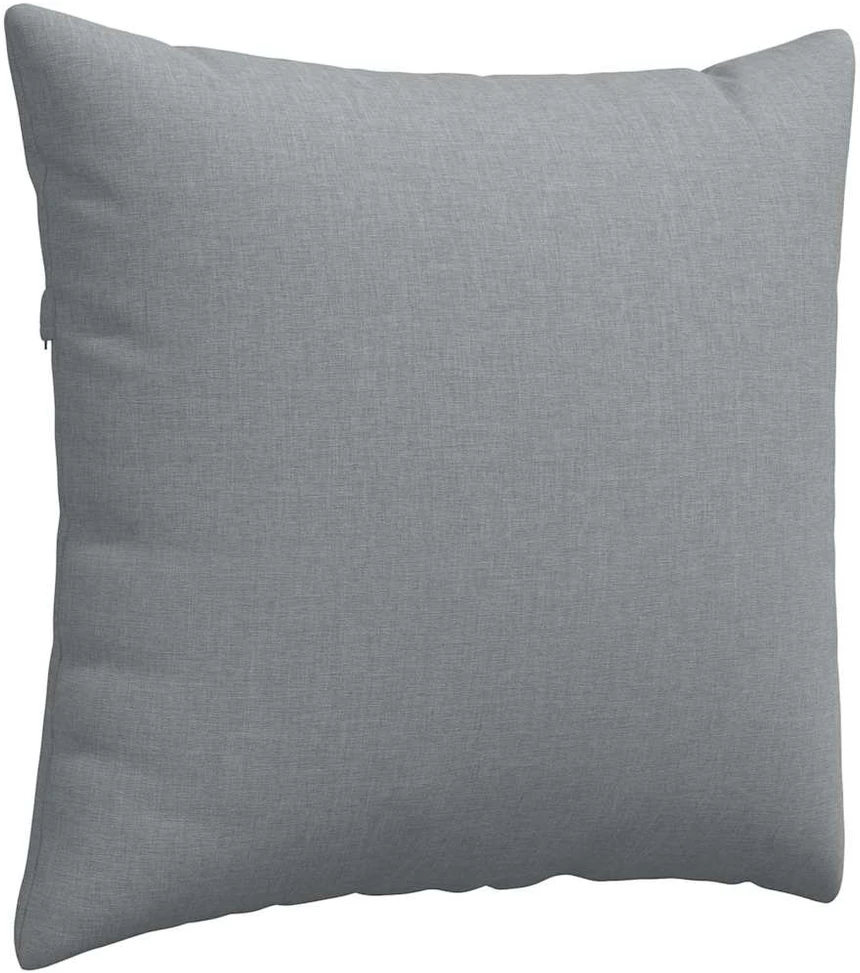 Sofa Pagalvės 2 vnt. audinys Šviesiai pilka 50 x 50 cm
