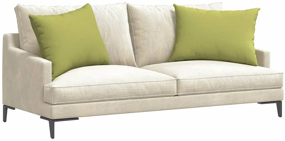 Sofa Pagalvės 2 vnt. audinys Šviesiai žalia 70 x 50 cm