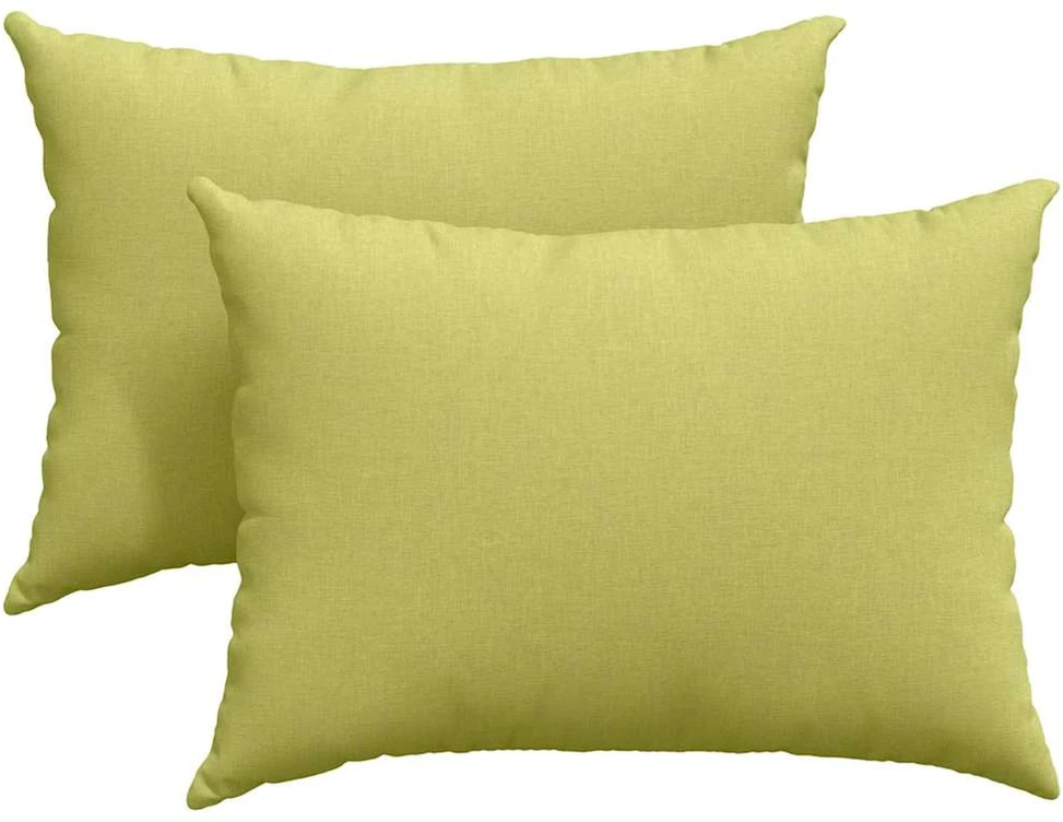 Sofa Pagalvės 2 vnt. audinys Šviesiai žalia 70 x 50 cm