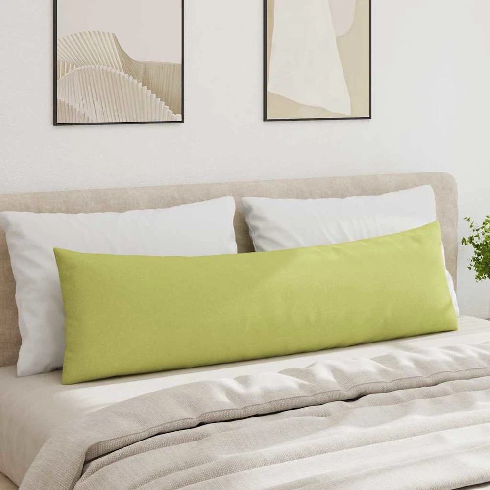 Sofa Pagalvės 2 vnt. audinys Šviesiai žalia 145 x 40 cm