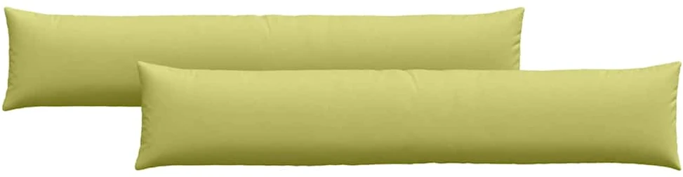 Sofa Pagalvės 2 vnt. audinys Šviesiai žalia 200 x 40 cm