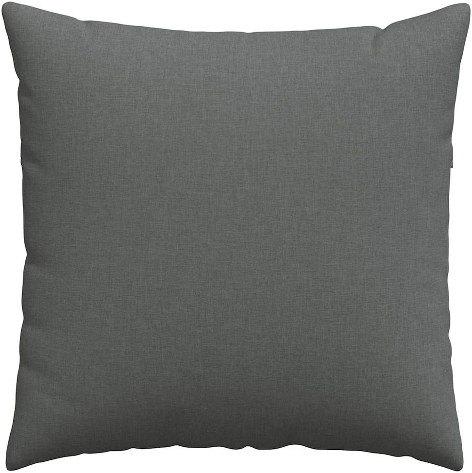 Sofa Pagalvės 2 vnt. audinys Tamsiai pilka 60 x 60 cm