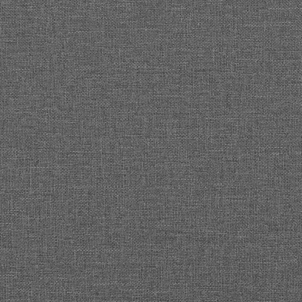 Sofa Pagalvės 2 vnt. audinys Tamsiai pilka 80 x 40 cm