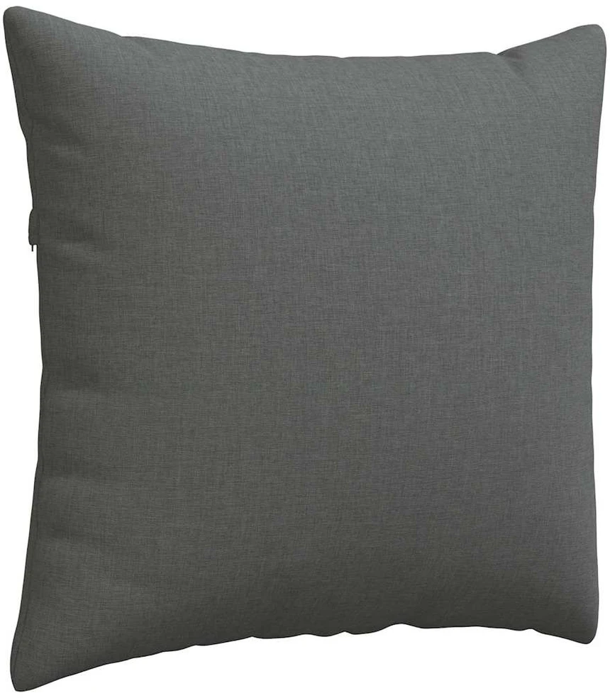 Sofa Pagalvės 2 vnt. audinys Tamsiai pilka 50 x 50 cm