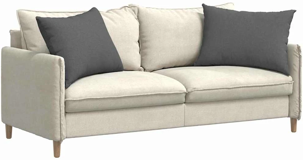 Sofa Pagalvės 2 vnt. audinys Tamsiai pilka 70 x 50 cm