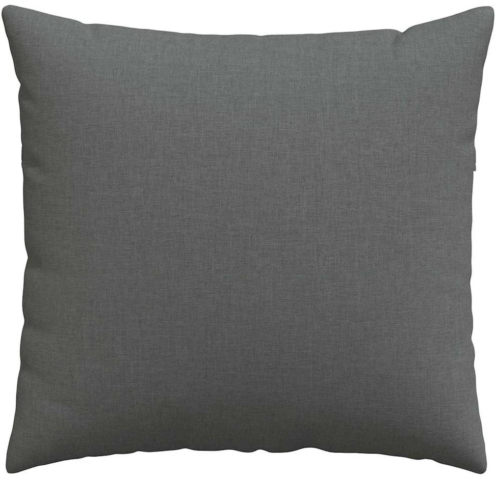 Sofa Pagalvės 2 vnt. audinys Tamsiai pilka 50 x 50 cm