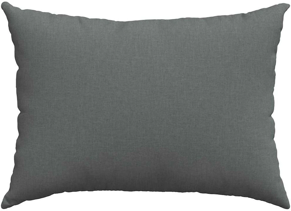 Sofa Pagalvės 2 vnt. audinys Tamsiai pilka 70 x 50 cm