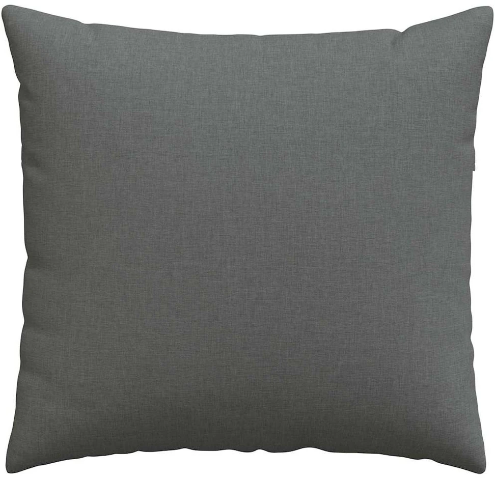 Sofa Pagalvės 2 vnt. audinys Tamsiai pilka 45 x 45 cm