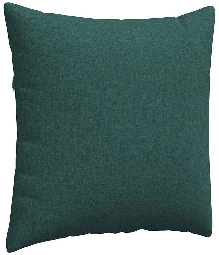 Sofa Pagalvės 2 vnt. audinys Tamsiai žalia 80 x 80 cm