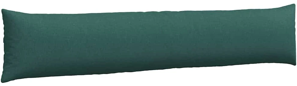 Sofa Pagalvės 2 vnt. audinys Tamsiai žalia 200 x 40 cm