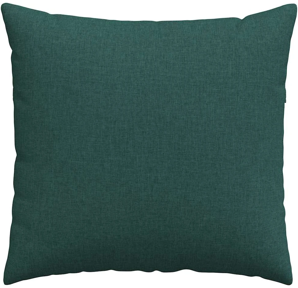 Sofa Pagalvės 2 vnt. audinys Tamsiai žalia 45 x 45 cm