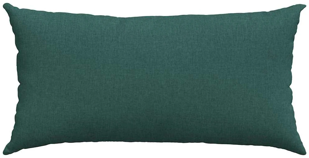 Sofa Pagalvės 2 vnt. audinys Tamsiai žalia 80 x 40 cm