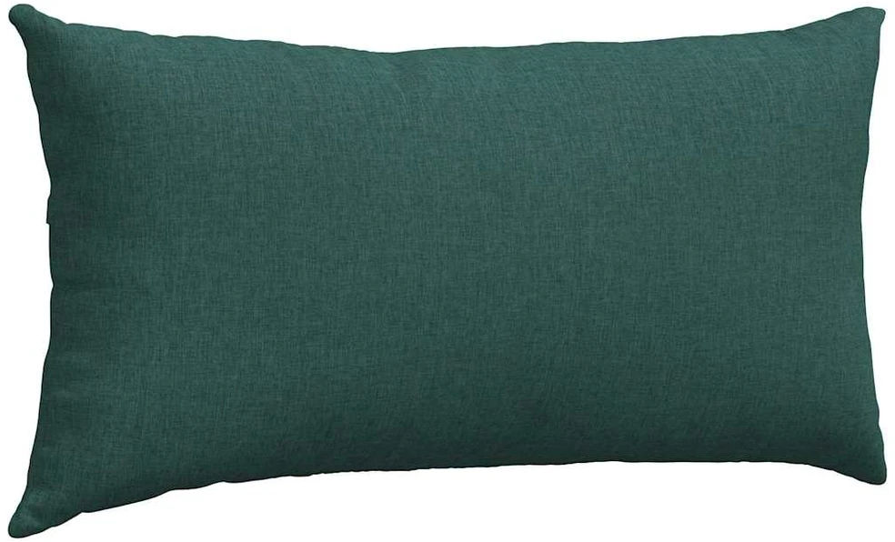 Sofa Pagalvės 2 vnt. audinys Tamsiai žalia 80 x 40 cm